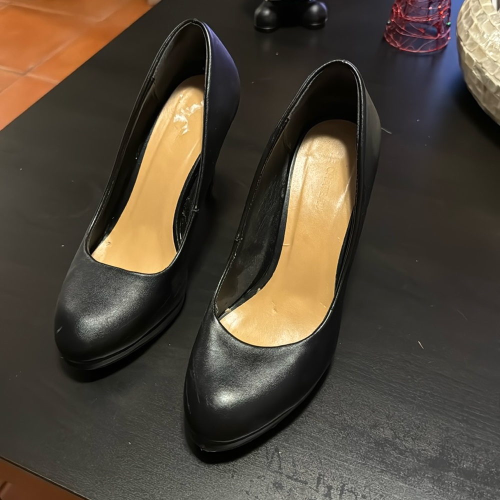 Black heels